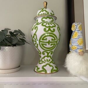 Dana Gibson ginger jar